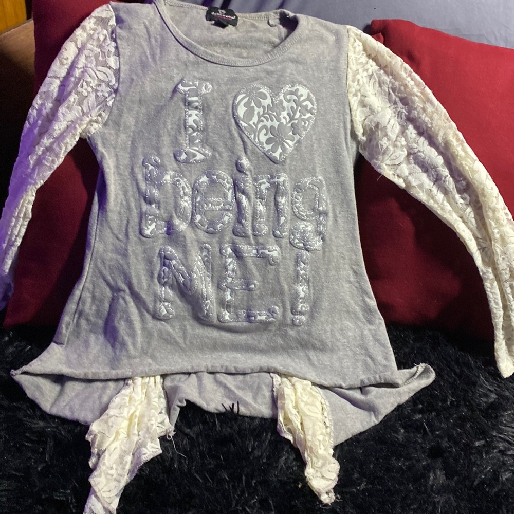 Girls dollhouse long sleeve shirt